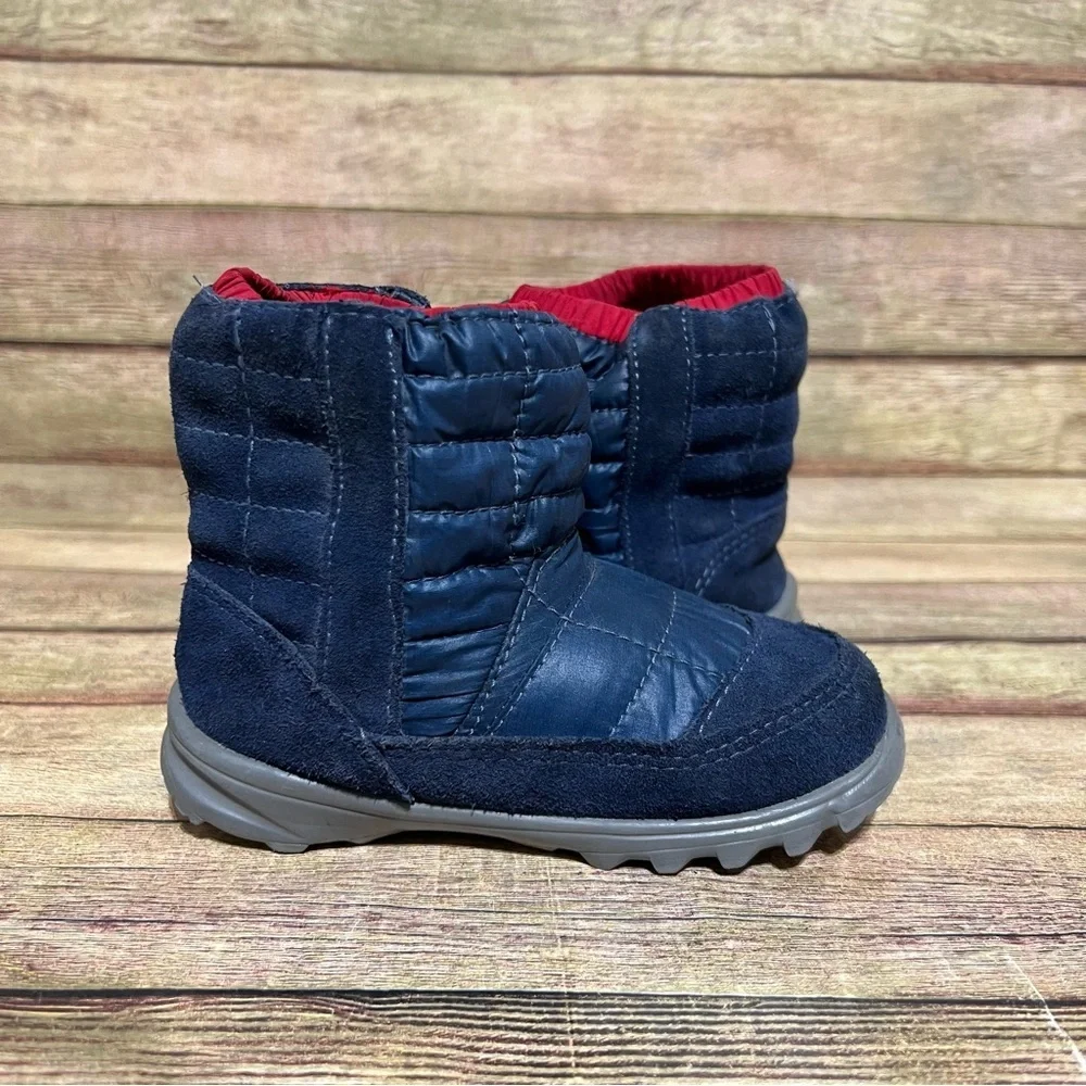 The North Face Blue Waterproof Boots